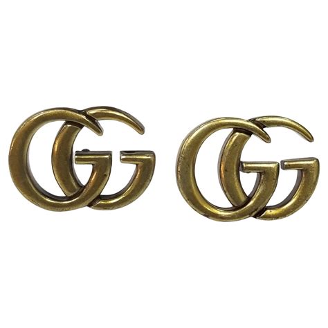 small gucci earrings|vintage gucci earrings.